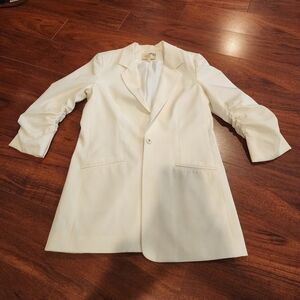Elegant White Blazer